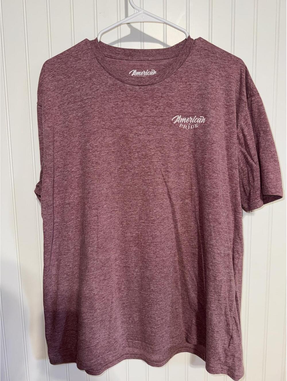 American Pride Maroon Graphic T-Shirt